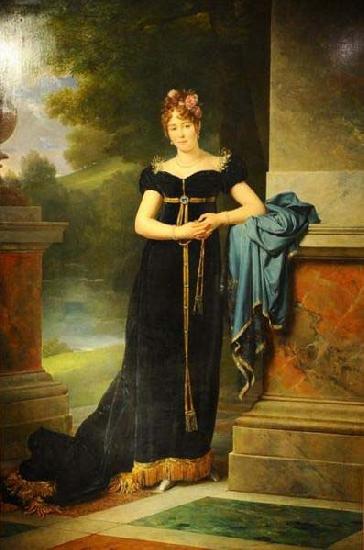 Francois Pascal Simon Gerard Portrait of Marie laczynska, Countess Walewska